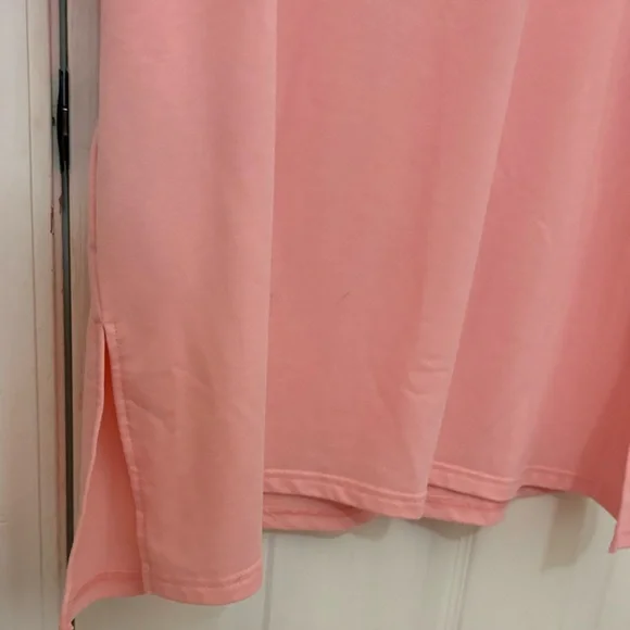 Ekouaer (Amazon) Oversized Tee and Biker Shorts Loungewear Set in Orange Pink - Picture 11 of 13
